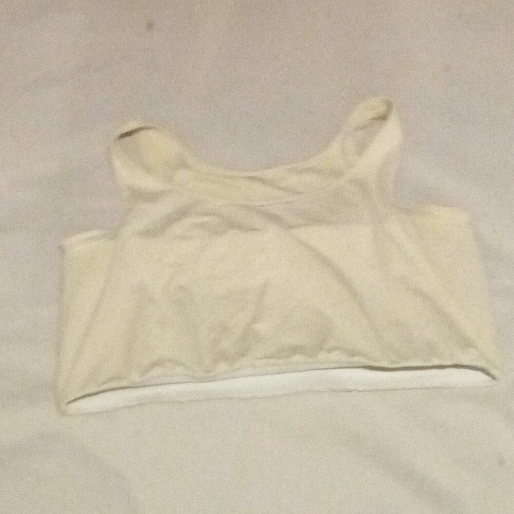 Beige chest binder large